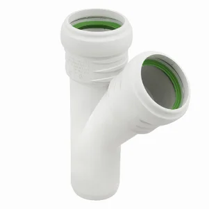 Тройник бесшумный ASG S Line Ø 50×50/45° мм